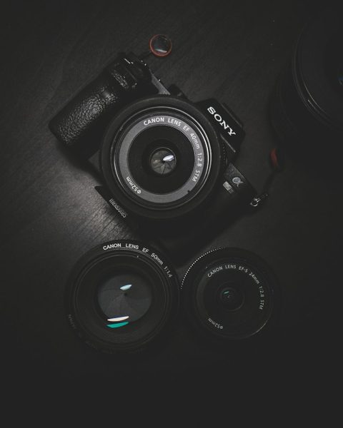 كاميرا سوني A7 IV مع عدسة 50mm